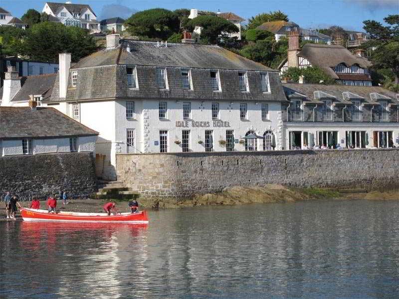 The Idle Rocks Hotell Saint Mawes Exteriör bild