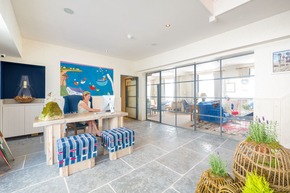 The Idle Rocks Hotell Saint Mawes Exteriör bild